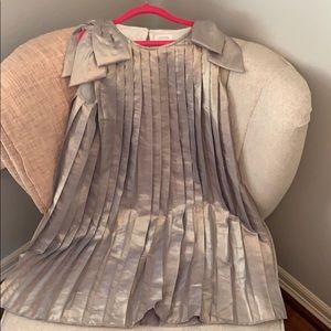 Girls metallic dress